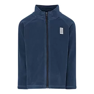 Lego Wear Chłopięca kurtka polarowa z zamkiem błyskawicznym, Ciemnogranatowy, 104 cm - Kurtki i płaszcze dla chłopców - miniaturka - grafika 1