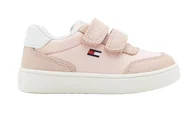 Buty dla dziewczynek - Buty dziecięce rozm 26 Tommy Hilfiger Low Cut Velcro różwe na rzepy - miniaturka - grafika 1