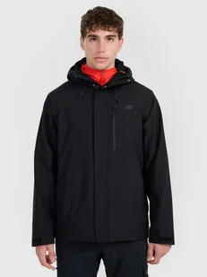 4F Kurtka trekkingowa 3w1 membrana 10000 męska - czarna XXL - Kurtki i kamizelki sportowe męskie - miniaturka - grafika 1