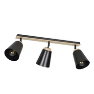 Lampy sufitowe - Emibig ATLAS 3 BLACK 725/3 lampa sufitowa 3x60W/E27 IP20 725/3 - miniaturka - grafika 1