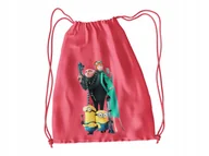 Torby szkolne - WOREK DO SZKOŁY WF/BUTY MINIONKI + IMIĘ - miniaturka - grafika 1