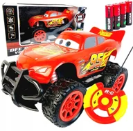 Zabawki zdalnie sterowane - Auto Samochód Zygzak Zdalnie Sterowany na Pilota 28x12 cm Monster Truck - miniaturka - grafika 1