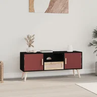 Szafki RTV - vidaXL Szafka TV z drzwiczkami, 105x30x45 cm, materiał drewnopochodny - miniaturka - grafika 1