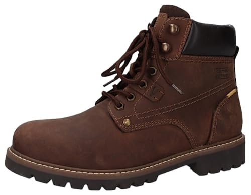 Camel Active Męskie 57SRF01-400300_46 modne kozaki, EU, czarny, 46 EU