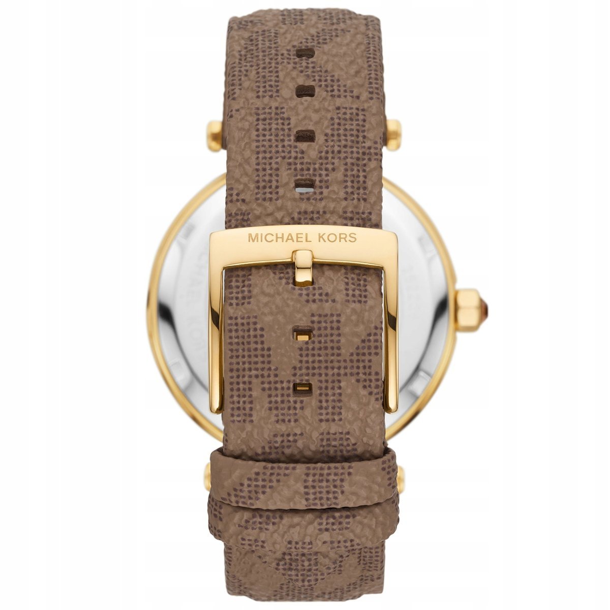 Pasek do zegarka Michael Kors Parker MK2973 skórzany logo