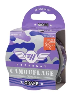 GRAPE | FRESHWAY Camouflage Organican - Zapachy samochodowe - miniaturka - grafika 1
