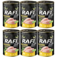 Mokra karma dla kotów - RAFI Cat Adult z kurczakiem 6x400g - miniaturka - grafika 1