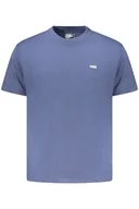 Koszulki męskie - KOSZULKA MĘSKA Z KRÓTKIM RĘKAWEM VANS NIEBIESKA - Vans - miniaturka - grafika 1