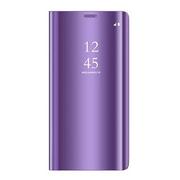 Etui i futerały do telefonów - Etui, Samsung Galaxy S9 Plus, Flip Clear View z klapką, fioletowy - miniaturka - grafika 1