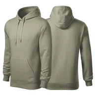 Moda i Uroda OUTLET - Bluza jasny khaki męska z logo na sercu nadrukiem logo firmy 320g 413 kolor 28 bluza cape - miniaturka - grafika 1