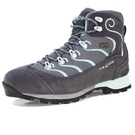 Buty trekkingowe damskie - TREZETA Damskie buty trekkingowe z brokatem, Anthracite Mint, 37.5 EU - miniaturka - grafika 1