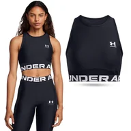 Koszulki sportowe damskie - Koszulka treningowa damska Under Armour HeatGear Rib Tank bez rękawów - miniaturka - grafika 1