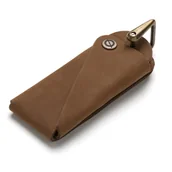 Etui na klucze - Jasnobrązowy brelok etui na klucze br02 brødrene - miniaturka - grafika 1