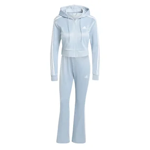 Damski Dres ADIDAS W GLAM TS IX1118 – Niebieski - Spodnie damskie - miniaturka - grafika 1