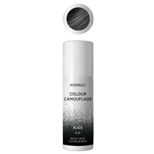 Montibello Colour Camouflage, spray na odrosty, czarny, 125ml - Farby do włosów i szampony koloryzujące - miniaturka - grafika 1