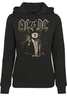 Bluzy damskie - bluza damska AC/DC - ANGUS, kangurka z kapturem-XL - miniaturka - grafika 1