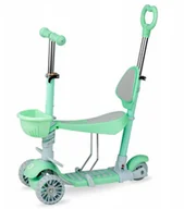 Hulajnogi - Qkids Wielofunkcyjna hulajnoga zielona 1Y43GY 1Y43GY SAM  ONE SIZE - miniaturka - grafika 1