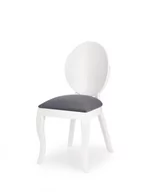 Krzesła - Verdi Krzesło Biało-Popielate (1P=2Szt) - miniaturka - grafika 1