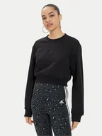 Bluzy damskie - adidas Bluza ALL SZN Fleece IW1225 Czarny Regular Fit - miniaturka - grafika 1
