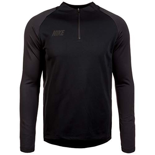 Nike M NK DRY SQD DRIL top 19 Long Sleeved T-Shirt, kolor czarny, S