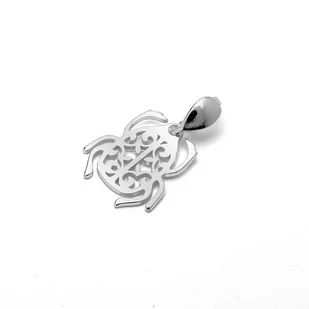 Zawieszka skarabeusz srebrna - Wisiorki - miniaturka - grafika 1