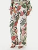 Spodnie damskie - Guess Spodnie materiałowe W6GB07 W1781 Kolorowy Regular Fit - miniaturka - grafika 1