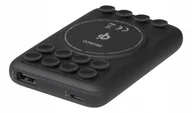 Powerbanki - Powerbank Power Bank 5000Mah Qi Bezprzewodowy Led - miniaturka - grafika 1