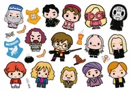 Zabawki kreatywne - Tatuaże dla Dzieci HARRY POTTER (1 szt) CG464 - miniaturka - grafika 1