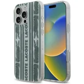 Etui i futerały do telefonów - Etui LACOSTE IML All Over MagSafe do Apple iPhone 16 Pro Max Biały - miniaturka - grafika 1
