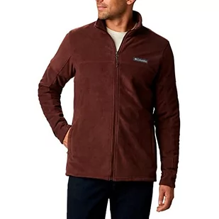 Columbia Basin Trail II męska kurtka polarowa z zamkiem błyskawicznym, Mountain Red, Black, XXL - Kurtki męskie - miniaturka - grafika 1