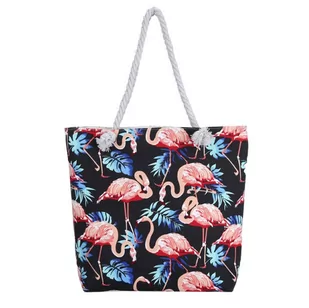 TOREBKA DAMSKA na ramię TORBA duża BOHO PLAŻOWA shopper pojemna - Torebki damskie - miniaturka - grafika 1