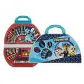 Zabawki kreatywne - UNDERCOVER Walizka z przyborami plastycznymi, 51 el - miniaturka - grafika 1