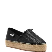 Love Moschino Skórzane espadryle