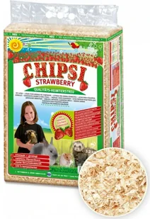 CHIPSI Strawberry - Podłoże dla gryzoni - miniaturka - grafika 1