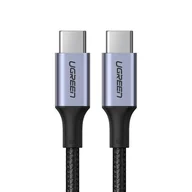 Kable USB - Ugreen kabel przewód USB Typ C - USB Typ C Power Delivery 100W Quick Charge FCP 5A 3m szary (90120 US316) - miniaturka - grafika 1