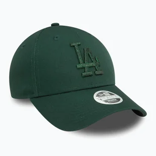 Czapka z daszkiem damska New Era Metallic 9FORTY Los Angeles Dodgers dark green WYSYŁKA W 24H 30 DNI NA ZWROT - Czapki damskie - miniaturka - grafika 1