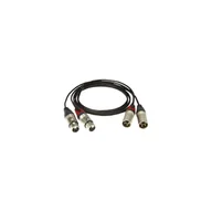 Kable - Klotz SXX-010 kabel sygnałowy audio XLR mikrofonowy 1m - miniaturka - grafika 1