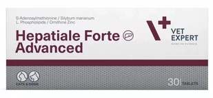VetExpert Hepatiale Forte 40 tab 26947-uniw - Suplementy i witaminy dla psów - miniaturka - grafika 1