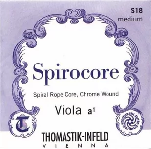 Thomastik Einzelsaite für Viola 4/4 Spirocore - C-Saite Spiralkern Silber umsponnen, weich 637121 - Instrumenty smyczkowe - miniaturka - grafika 1