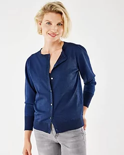 Mexx Sweter damski kardigan, grantowy, M - Swetry damskie - miniaturka - grafika 1
