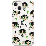 Etui i futerały do telefonów - ERT GROUP etui na telefon Iphone 13 MINI, case oryginalny i oficjalnie licencjonowany przez The Powerpuff Girls, wzór The Powerpuff Girls 009, plecki z TPU częściowo przeźroczyste - miniaturka - grafika 1