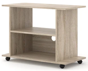 Mobilna Szafka Rtv Dąb Sonoma L5-F45 - Szafki RTV - miniaturka - grafika 1