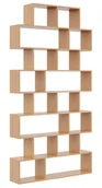 Regały - Skandynawski regał wiszący lub stojący w kolorze buk L1-G16 - miniaturka - grafika 1