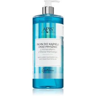 Apis Optima płyn do kąpieli i pod prysznic z minerałami z Morza Martwego 1000 ml - Kosmetyki do kąpieli - miniaturka - grafika 1