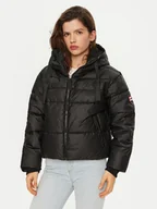 Kurtki damskie - Hunter Kurtka zimowa Edine HARW1416242 Czarny Regular Fit - miniaturka - grafika 1