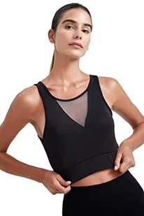 DeFacto Bralette koronkowy biustonosz damski – miękki i oddychający biustonosz (czarny, L), czarny, L - Biustonosze - miniaturka - grafika 1