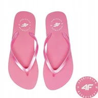 Klapki i japonki damskie - KLAPKI DAMSKIE 4F JAPONKI BASEN LATO PLAŻA 37 - miniaturka - grafika 1