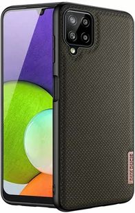 Dux Ducis Fino etui pokrowiec pokryty nylonowym materiałem Samsung Galaxy A22 4G zielony - Etui i futerały do telefonów - miniaturka - grafika 1