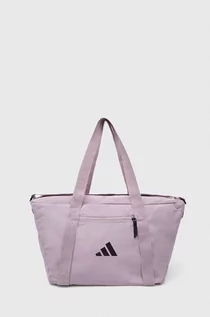 Torby podróżne - adidas Performance torba sportowa kolor fioletowy - grafika 1