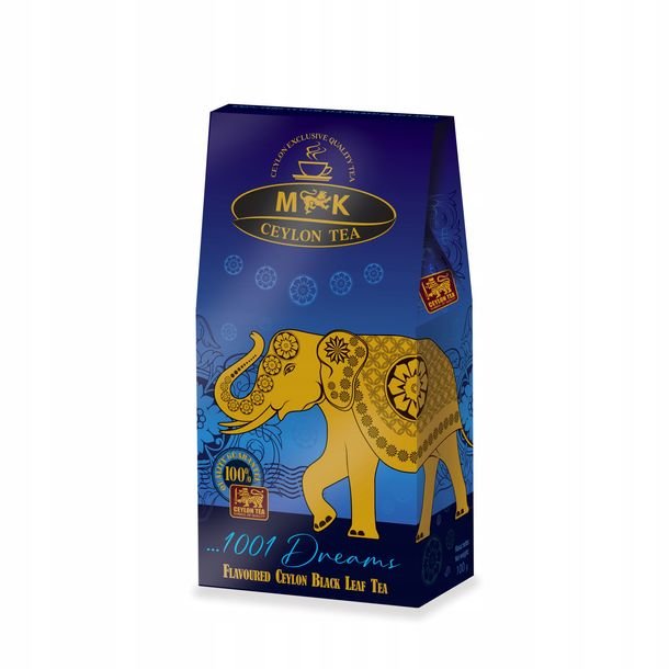 Herbata czarna liściasta 1001 DREAMS z mieszanką kwiatów i aromatów 100g